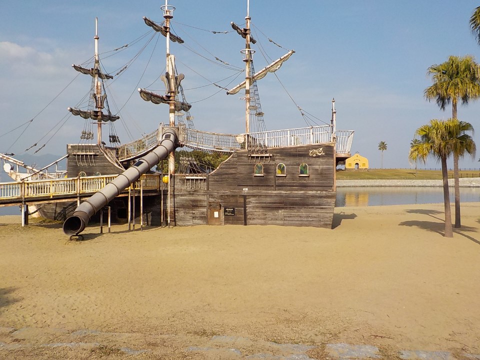 田ノ浦ビーチへ遠足さ